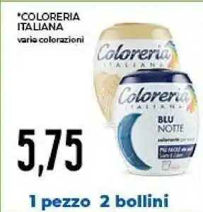Conad Coloreria Italiana Colorazioni Blu Notte offerta
