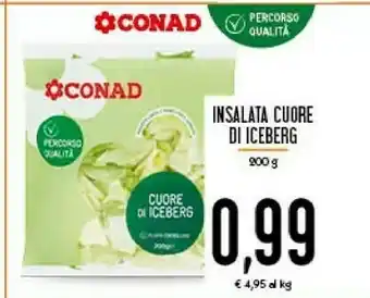 Conad Insalata Cuore Di Iceberg offerta