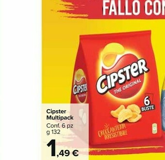 Carrefour Market Cipster Snack offerta