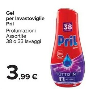 Carrefour Market Pril Detersivo lavastoviglie offerta