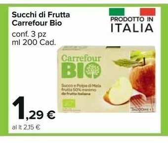 Carrefour Market Succhi di frutta offerta