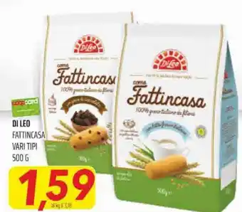 Coop Superstore Di Leo Fattincasa vari tipi 500 g offerta