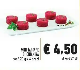 Conad Mini Tartare Di Chianina offerta
