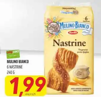 Coop Superstore Barilla Mulino Bianco 6 nastrine 240 g offerta