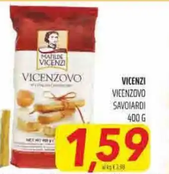 Matilde Vicenzi Vicenzovo savoiardi 400 g