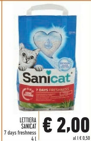 Conad Sanicat Lettiera offerta