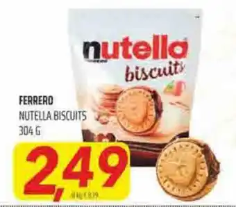 Coop Superstore Ferrero Nutella biscuits 304 g offerta