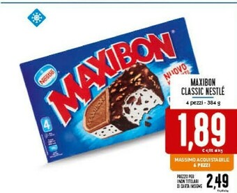 Conad City Nestle Maxibon Classic offerta