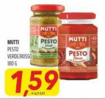 Coop Superstore Mutti Pesto verde/rosso 180 g offerta