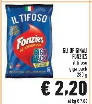 Conad Fonzies Gli Originali Giga Pack offerta