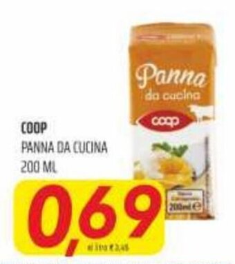 Coop Superstore Coop Panna da cucina 200 ml offerta