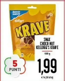 Conad Kelloggs Kellogg's Snack Choco Nut Krave offerta