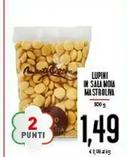 Conad Mastroliva Lupini In Salamoia offerta