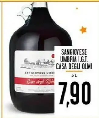 Conad Casa Degli Olmi Sangiovese Umbria Igt offerta