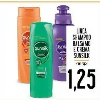 Conad Sunsilk Sunsilk Linea Shampoo Balsamo E Crema offerta