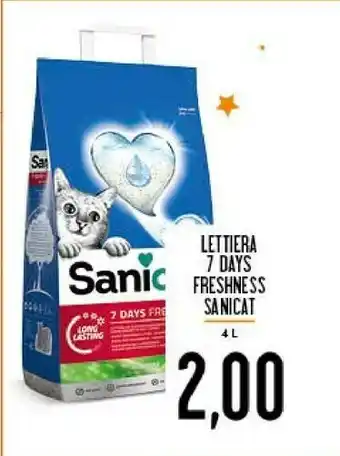 Sanicat Lettiera 7 Days Freshness