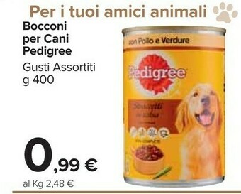 Carrefour Pedigree Cibo per cani offerta