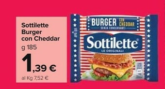 Carrefour Sottilette offerta