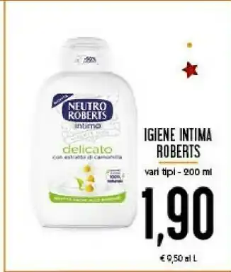 Conad Neutro Roberts Neutro Roberts Igiene Intima offerta