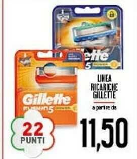 Conad Gillette Linea Ricariche offerta