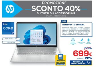 Euronics HP Notebook - 17 CN0011Nl offerta