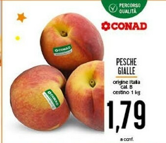 Conad Conad Pesche Gialle offerta