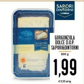 Conad Conad - Gorgonzola DOP Sapori e Dintorni 200 g(ml) offerta