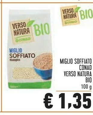 Conad - Miglio Soffiato Biologico Verso Natura 100 G(ml)