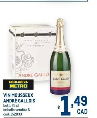 Metro Spumante offerta