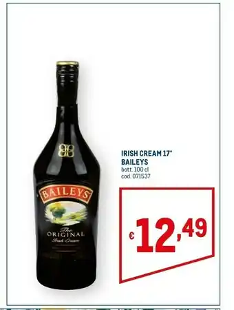 Metro Baileys Irish cream offerta