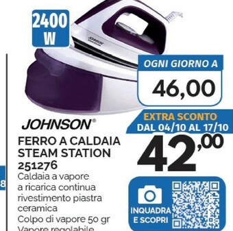 Orizzonte Ferro da stiro con caldaia offerta