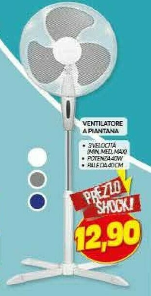Risparmio Casa Ventilatore A Piantana offerta