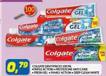 Risparmio Casa Colgate Dentifricio 100ml Triple Action Anti Carie offerta