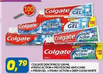 Risparmio Casa Colgate Dentifricio 100ml Triple Action Anti Carie offerta