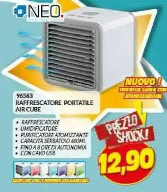 Risparmio Casa Raffrescatore Portative Air Cube offerta