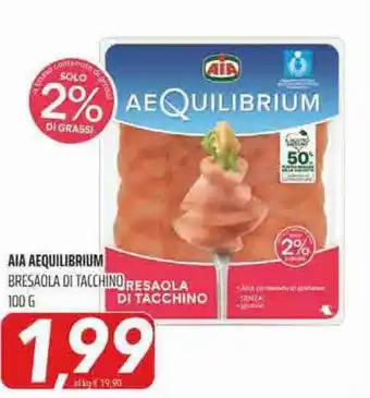 Aia aequilibrium bresaola di tacchino 100 g