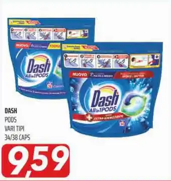 Coop Superstore Dash Pods vari tipi 34/38 caps offerta