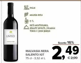 Todis Pasta mediterranea Vino offerta