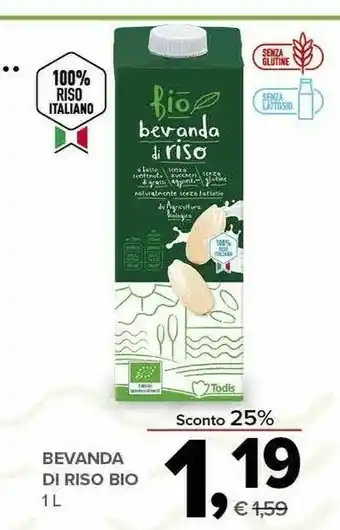 Todis Latte di riso offerta