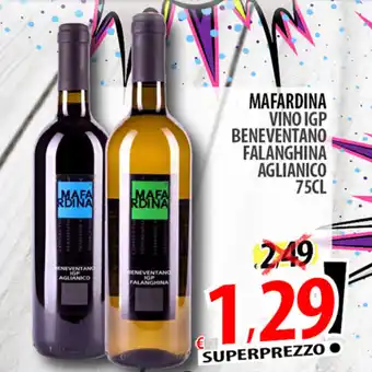 Mafardina Vino IGP Beneventano Falanghina Aglianico 75 cl
