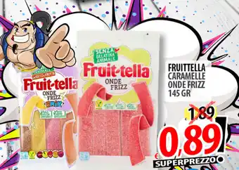 Il Genio Supermercato Fruittella Caramelle Onde Frizz 145 gr offerta