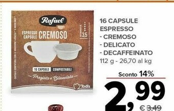 Todis Cialde caffè offerta