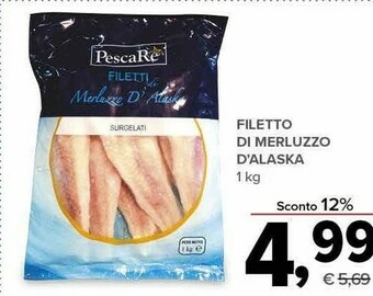 Todis Pescare Filetti di merluzzo offerta