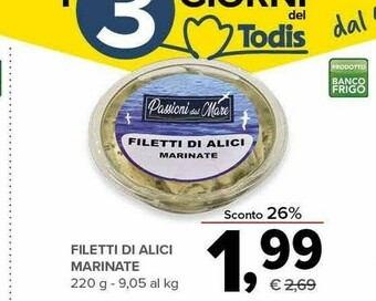 Todis Alici offerta