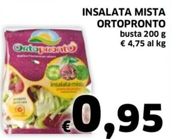 Ecu Discount Ortopronto Insalata Mista 200 g offerta