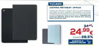 Euronics Tucano Custodia Per Tablet - Up Plus offerta
