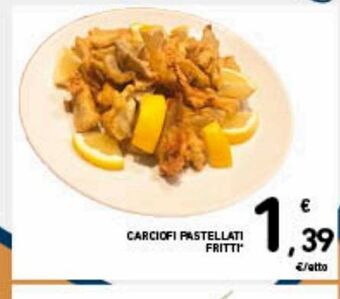Spazio Conad Carciofi pastellati fritti offerta