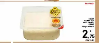 Spazio Conad Grana padano dop grattugiato conad offerta