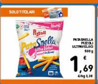 Spazio Conad Patasnella pizzoli ultraveloci offerta