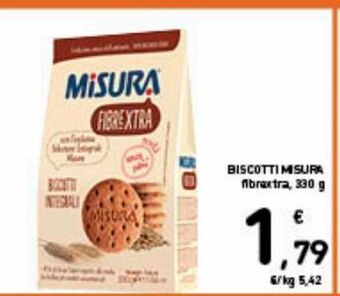 Spazio Conad Biscotti misura offerta